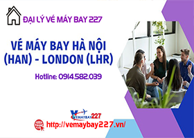 Vé máy bay Hà Nội (HAN) – London (LHR)