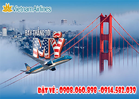 VIETNAM AIRLINES MỞ BÁN VÉ BAY THẲNG TỚI MỸ