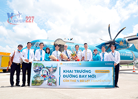 VNA khai trương đường bay mới giữa Cần Thơ và Đà Lạt