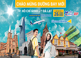 Vietravel Airlines mở bán đường bay mới TPHCM – Đà Lạt
