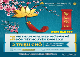 VIETNAM AIRLINES GROUP MỞ BÁN VÉ TẾT SỚM