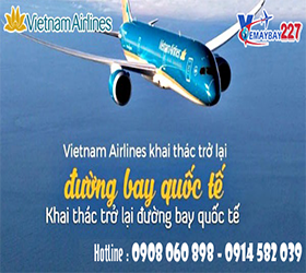 Lịch bay 1 chiều đi Quốc tế của Vietnam Airlines