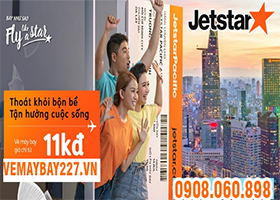 Khuyến mãi cuối tuần của Jetstar giá chỉ từ 11K