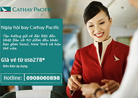 Ngày hội bay Cathay Pacific