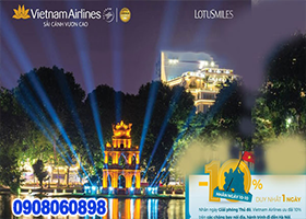 Vietnam Airlines ưu đãi nhân ngày giải phóng thủ đô