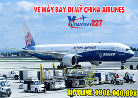 Vé máy bay đi Mỹ China Airlines